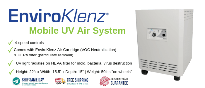 EnviroKlenz Mobile UV Air System Blog Banner