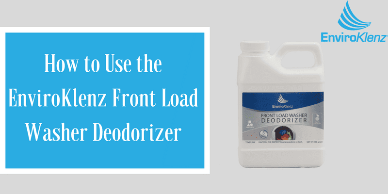 EnviroKlenz Front Load Washer Deodorizer Washing Machine Cleaner - 3 Uses