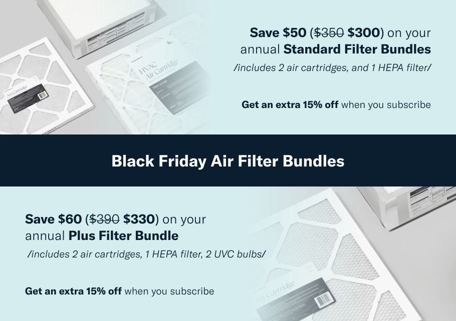 Black Friday Air Filter Bundles