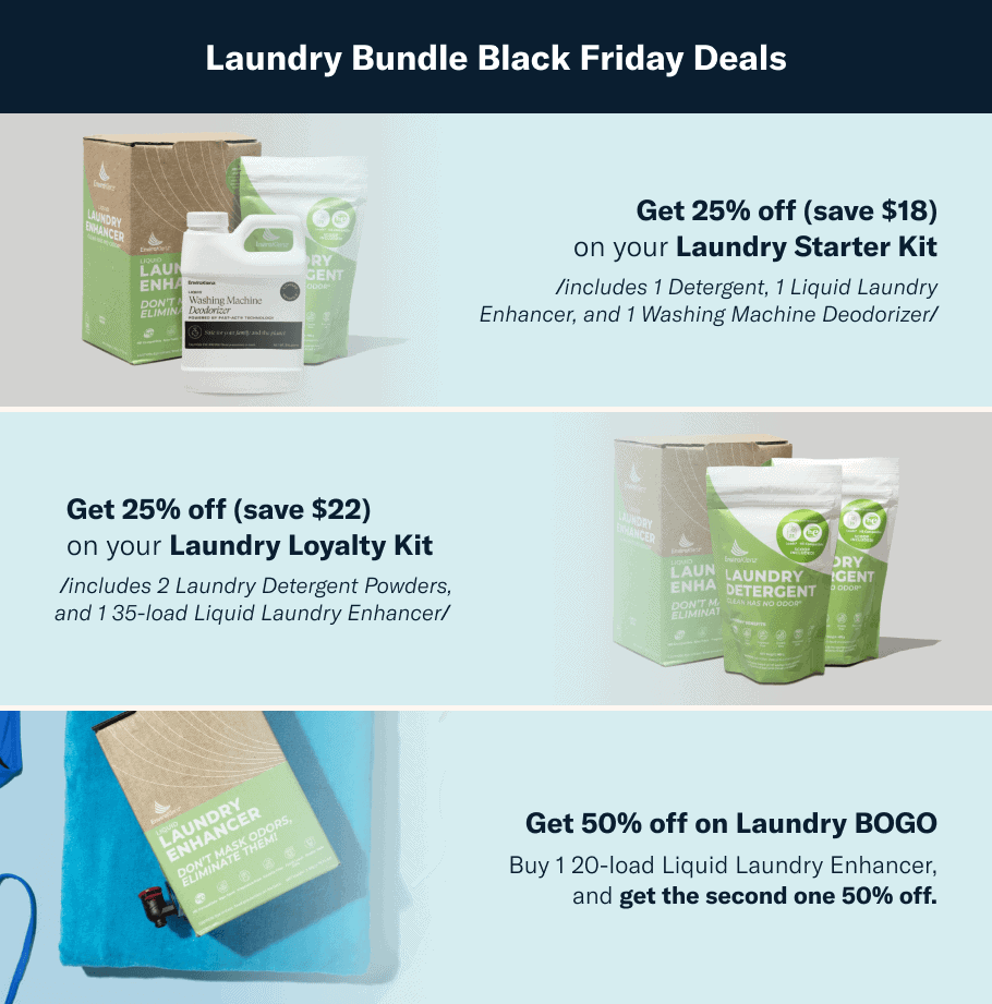Laundry Bundle Black Friday Deals