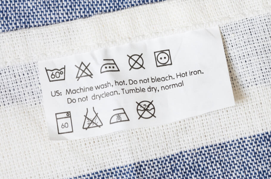 Washing Label Symbols