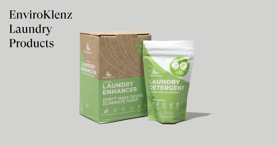 EnivorKlenz's eco-friendly laundry detergent without harsh chemicals