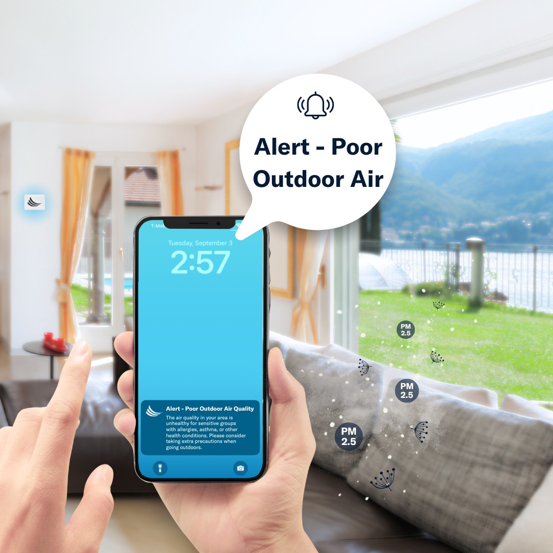 detecting poor air quality with EnviroKlenz SMART Science
