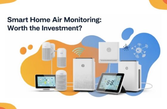 Smart home air monitoring products