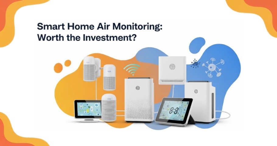 Smart home air monitoring products